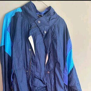 Vintage Christian Dior Monsieur Men's Colorblock Tracksuit Set Size L 90's